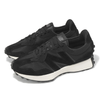 New Balance 休閒鞋 327 男鞋 女鞋 黑 白 麂皮 拼接 緩衝 復古 情侶鞋 NB U327SWB-D