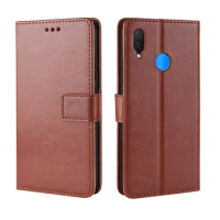For Huawei Nova 3i Case Luxury Leather Flip Wallet Phone Case For Huawei Nova 3i 3 i Nova3 Nova3 Case Stand Function Card Holder