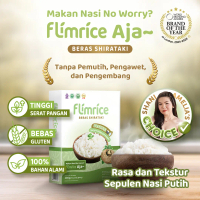 [Shani Amelia's Choice] Flimrice Nasi Shirataki - 1 box isi 7 sachet (Wajib Bawa Pas Travelling!)