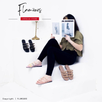 New Product sandal wanita platforrm puffy Piramid busa empuk nyaman premium Anti Slips Barbara By Fl