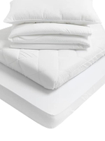 ชุดเครื่องนอนเด็ก Bedding Starter Set Bundle CC242 สีขาว