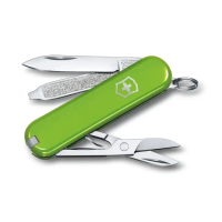 【VICTORINOX 瑞士維氏】Smashed Avocado 經典7用瑞士刀款 58mm/ 酪梨綠(0.6223.43G)