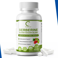 Suplemen GPGP GreenPeople Berberine – Sokongan Imun & Jantung – Berasaskan Tumbuhan, Vegan, Bukan GM