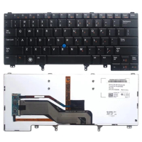 New For Dell Latitude E5420 E5420M E5430 E6220 E6230 E6320 E6330 keyboard US layout black color with backlit laptop keyboard