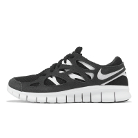 Nike 慢跑鞋 Wmns Free Run 2 女鞋 黑 白 赤足 輕量 襪套 運動鞋 DM8915-002