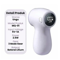 HJS Electric Lint Remover - Pembersih Bulu Pakaian Baju Elektrik Trimmer 3 Mode Gear Mesin Pembersih