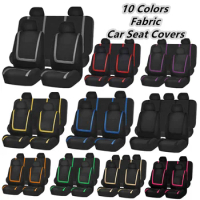 Car Accessories For Honda Odyssey Pilot Vezel Stream Shuttle URV Inspier XRV Auto Seat Cushion Cover Fabric Car Seat Covers
