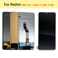 5PCS For Redmi Note 10S 11S 11 Pro 4G 5G Test High Quality LCD Display Touch Screen Digiziter Assembly Replacement