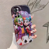 Phone Case Featuring Warner Bros' Joker Quinn Characters, Made of TPU for Protection, Compatible wit