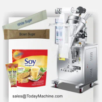 Small Sugar Vertical Salt Powder Liquid Tea Bags Filling Masala Sachet Nuts Food Packaging Sealing Packing Machine For Spices