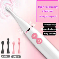 Clitoral Stimulator Female High Frequency Vibrator Orgasm G-spot Clitoral Orgasm Masturbator Nipple Massager Adult Erotic Toys