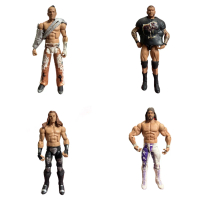 Genuine Loose WWE Wrestling HBK Randy Multi-Joint Movable Action Figure Desktop Ornament