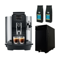 Jura WE8 全彩中文脈衝精萃式奶香科技咖啡機（贈:咖啡機牛奶冰箱+咖啡豆2包）