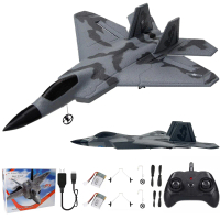 Pesawat RC Raptor, F22, 2 Ch, Pesawat Pejuang Kawalan Jauh, Mainan Pesawat Jet, Untuk Dewasa, Kanak-