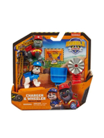 ฟิกเกอร์ Charger & Wheeler จากการ์ตูนดัง Rubble & Crew สีหลากสี