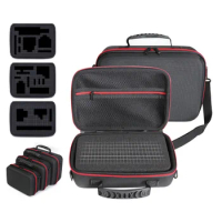 Protective Hard drive carry Case Bag Hard Case with Customizable Foam Insert Hard Digital Case EVA Shockproof Outdoor tool case