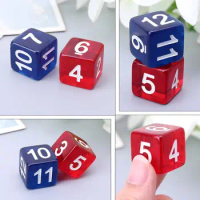 2pcs Six Sided Polyhedral Dice Beads Numbers Square Edged for Party Club Board RPG Game Au25 21 Dropshipping