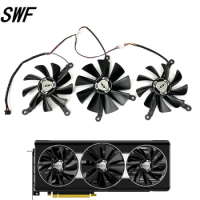 New 95MM 85MM CF1010U12S CF9015H12S Video Card Cooling Fan For XFX Radeon RX 5700 XT 8GB THICC III Ultra Graphic Card Cooler Fan