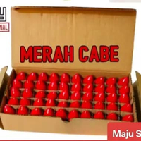 Bohlam Lampu Sembahyang Altar E12 Merah cabe