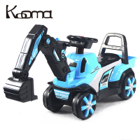 【Kooma】挖土機音樂助步車 - 三色可選