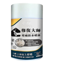 【DONATA 朵諾拉】修復大師 壁癌防水噴霧450ml 1入(防水 防霉 壁癌OUT)