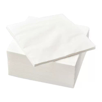 FANTASTISK 餐巾紙, 白色