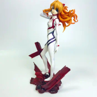 4 TYPES Anime EVA Figures Mari Makinami Illustrious Asuka Sexy Girl Figure PVC Figurine Model Ornament Children Toy Gift