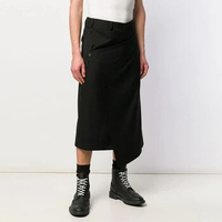 27-46!!! plus size New men Fashion personalized Samurai pants pleated stitching male Capris