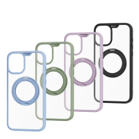 【iMos】iPhone 16 Plus 6.7吋 磁吸支架軍規防震保護殼(4色)