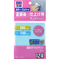 【Soft99】彩色水砂紙