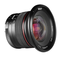 MEKE 12mm f/2.8 Ultra Wide Angle Fixed Lens for Canon EF-M/Sony E/Olympus Micro 4/3/Fujifilm X mount cameras