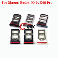 10PCS For Xiaomi Redmi K40 / K40 Pro/ K50 / K50 Pro / K50 Gaming Sim Card Tray Slot Holder Replacement Parts