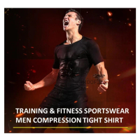 Compression shirt men tight shirt running men gym shirt sport man shirt fit men shirts sports tight