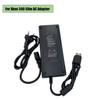 Power Supply Brick For Xbox 360 Slim AC Adapter Power Cord Replacement Charger for Xbox 360 Slim Console AC Adaptor