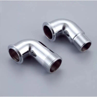 Van xả nước nhà vệ sinh, van xả 6 điểm, ống khuỷu van xả nước, kích thước 1 inch; phụ kiện van nhà v