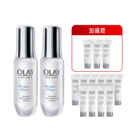 【OLAY 歐蕾】獨家限定★革糖素小白瓶 美白精華買60ml送60ml囤貨組(30ml x2 + 6mlx 10)