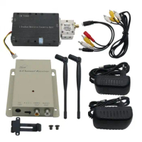 FPV 1.2GHz 5W 5000mW AV Transmission Transmitter &amp; Receiver Set TX/RX Standard Version