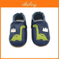 Baby Leather Handcrafted Shoes With Fox Bird Dinosaur Designs For Unisex Toddler Comfort