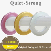 Eyelets Curtain Grommet Ring Plastic Ring Home DIY Manual Installation Roman Rod Muffler Ring Curtain Accessories Wholesale