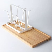 全城熱賣 - 託盤玻璃杯水杯掛架瀝水置物架杯架水杯架創意家用收納杯子架倒掛