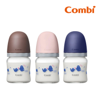 【Combi官方直營】真實含乳寬口玻璃奶瓶120ml