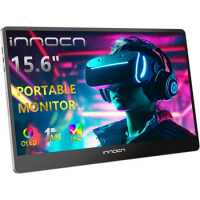 INNOCN Portable Monitor 15.6" OLED 1080P FHD USB C Laptop Monitor HDMI Computer Display HDR Gaming Monitor w/Detachable Stand &amp;a