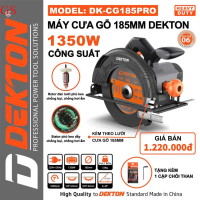 MÁY CƯA GỖ 130W DEKTON DK-CG185PRO XÁM - HÀNG CHÍNH HÃNG Dụng cụ cầm tay
