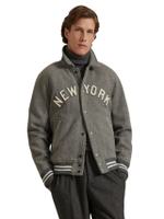 Ralph Lauren x MLB เสื้อกันหนาวผู้ชาย รุ่น MNPOOTW16021837 สีเทา