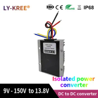 12V 24V 36V 48V 60V 72V 80V 96V 100V 110V 120V to 13.8V Buck Converter DC-DC Step-down Module LY-KREE Isolation