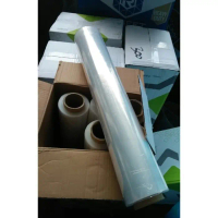 Promo!! STRETCH FILM 50CM X 300M PUTIH BENING PLASTIK WRAPPING PLASTIC WRAP