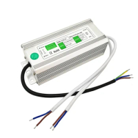 40pcs/lot AC110-260 input DC 12V output power transformer 80W 6.5A led power supply waterproof IP67 led adapter