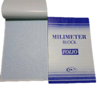 Buku Mililiter Blok Folio F4 Sketsa Tehnik/ Buku Campus