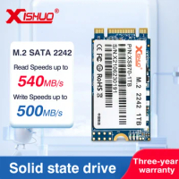 XISHUO M2 2242 64GB 128GB SSD 256GB M.2 2242 NGFF SATA 512GB Solid State Drive HD for Laptop M.2 2280 SSD 128GB 1TB