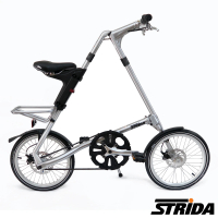 STRiDA 速立達 18吋SX 單速碟剎折疊單車/三角形單車(吸睛的三角型車架)